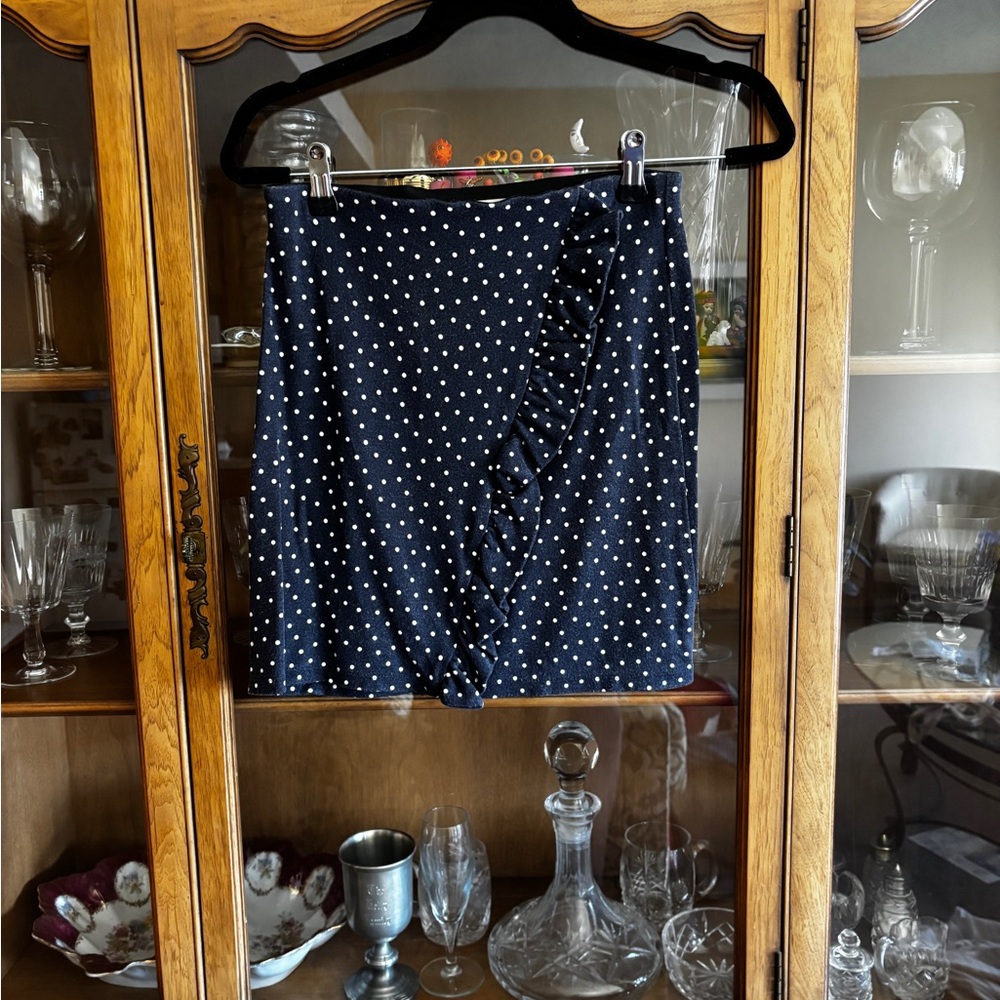 Polka Dot Ruffle Skirt